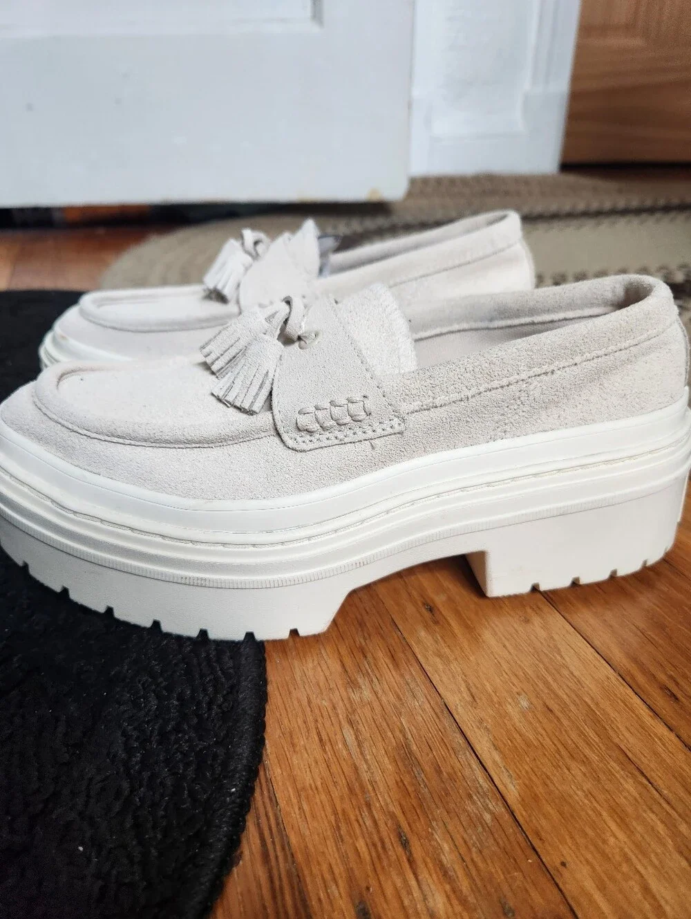 Converse Chuck Taylor All Star Lugged Heel Suede Loafers